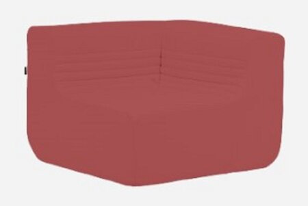 Softline Loft Outdoor Sofa Eckmodul - Tempo  - 277 Red