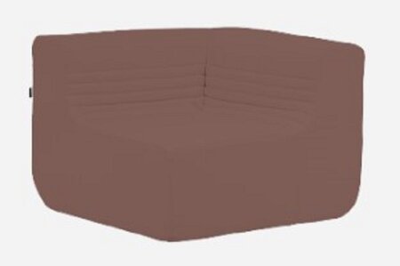 Softline Loft Outdoor Sofa Eckmodul - Tempo  - 999-SE Umber