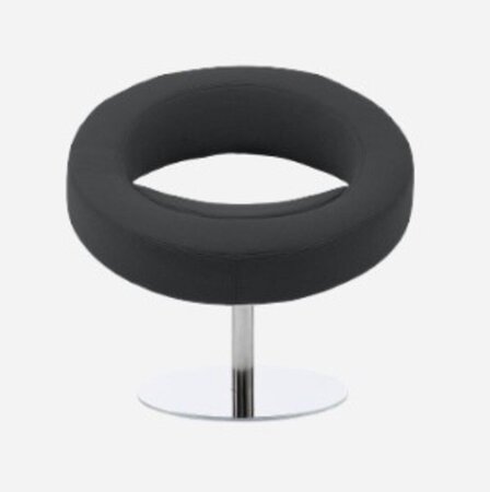 Softline Hello Sessel - Felt - 636 Black