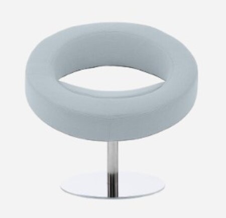Softline Hello Sessel - Felt Melange - 641 Light Blue