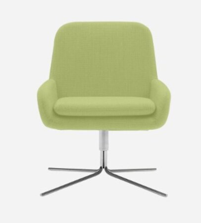Softline Coco Drehsessel - Felt - 579 Green