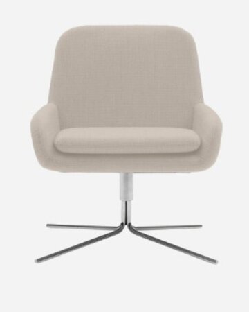 Softline Coco Drehsessel - Felt Melange - 619 Sand
