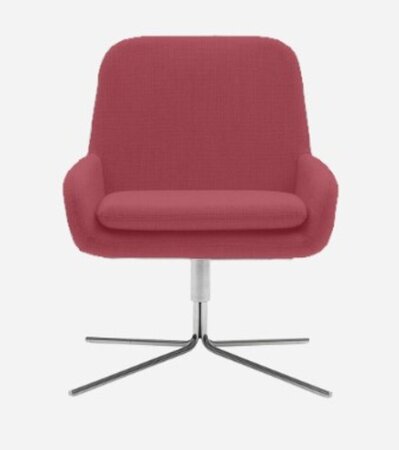 Softline Coco Drehsessel - Vision - 448 Dark Red