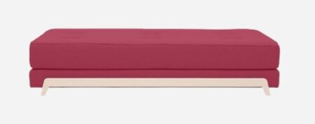 Softline Frame Schlafsofa mit Kaltschaum-Matratze - Felt - 622 Rust Red