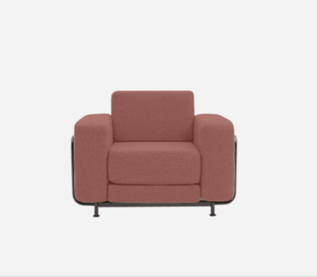 Softline SILVER Sessel mit Einzelbett-Isola, Main Line (Flax/Plus), Maremosso, Nordic, Synergy, Tempo, Tundra