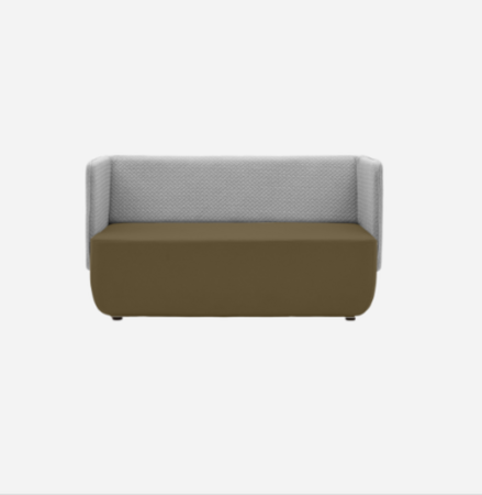 Softline Opera Sofa Niedrig-Cento, Felt, Felt Melange, Valencia, Velvet