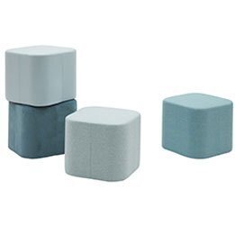 Softline Soft Square Hocker