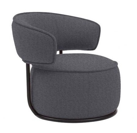 SOFTLINE PICOLO SESSEL - Felt Melange - 623 Dark Grey