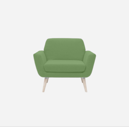 Softline SCOPE SESSEL-Felt Melange - 848 Green