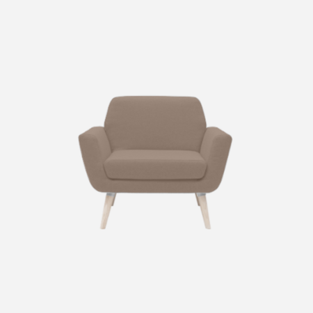 Softline SCOPE SESSEL-Felt Melange - 849 Light Brown