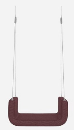 SOFTLINE ME&U SCHAUKEL - Felt Melange - 651 Eggplant