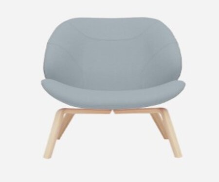 SOFTLINE EDEN SESSEL - Vision - 442 Light Blue
