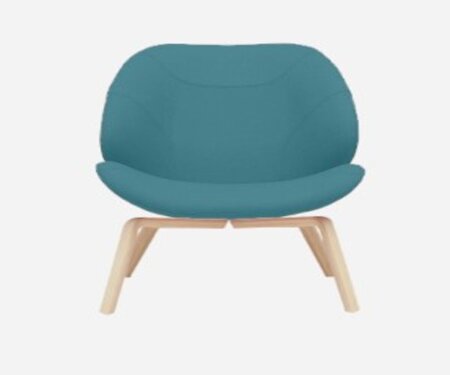 SOFTLINE EDEN SESSEL - Vision - 455 Petrol