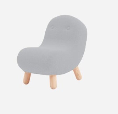 SOFTLINE BOB SESSEL -Felt Melange - 612 Light Grey