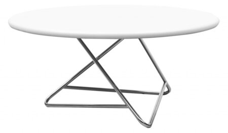 Softline Tribeca Tisch-White-Chrome