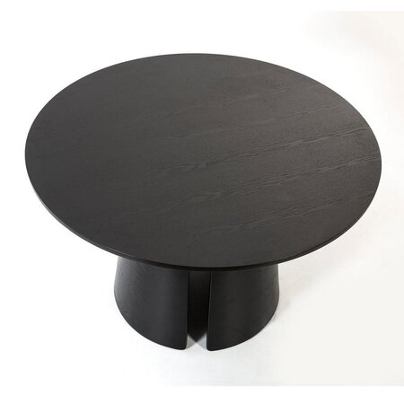 Teulat Dining Table Cep Ø137Cm - Black