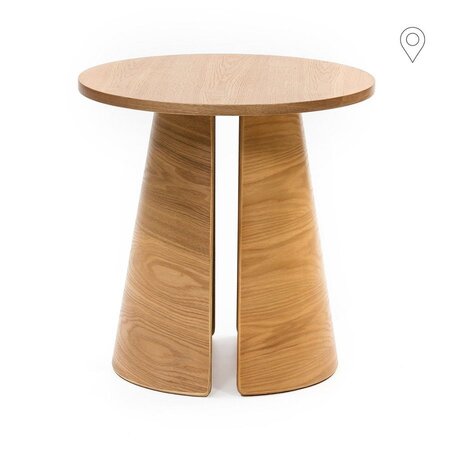 Teulat Side Table Cep Ø50Cm - Natural