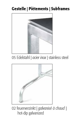 Schaffner Metall-Beistelltisch Säntis ø54 | Höhe: 50