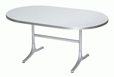 Schaffner Fiberglastisch Schaffhausen Oval 160 x 95