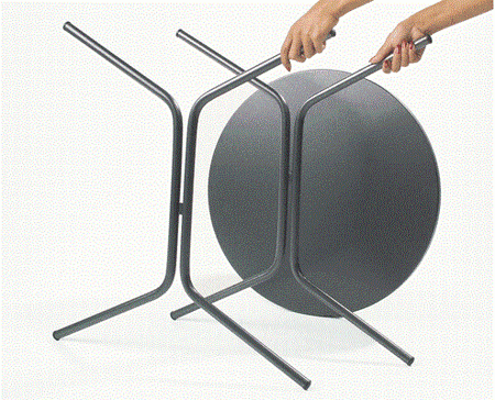 Schaffner Metall-Bistrotisch PIX Ø60/110