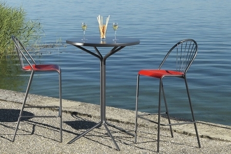 Schaffner Metall-Bistrotisch PIX Ø60/110