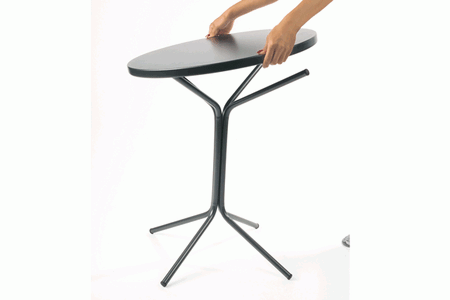 Schaffner Metall-Bistrostehtisch PIX Ø80/110