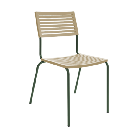 Schaffner Lamello ohne Armlehne - Light Green - Pastel Brown