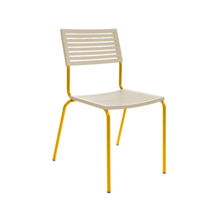 Schaffner Lamello ohne Armlehne - yellow - pastel sand
