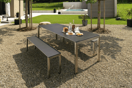 Schaffner Fiberglasbank Luzern 160 x 32