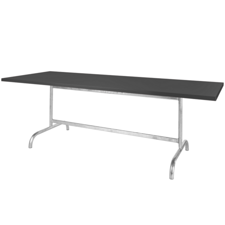 Schaffner Metalltisch Säntis 180x80 - Anthrazit