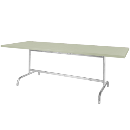 Schaffner Metalltisch Säntis 180x80 - Pastellgrun