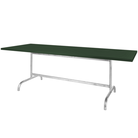 Schaffner Metalltisch Säntis 180x80 - Tannengrun
