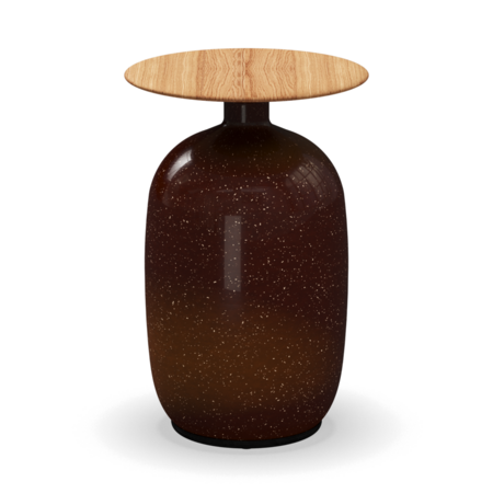 Gloster Blow Beistelltisch Ø 42 cm-Clay Glaze
