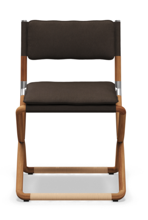 Gloster Navigator FOLDING CHAIR - Stuhl ohne Armlehne - Heritage Sable