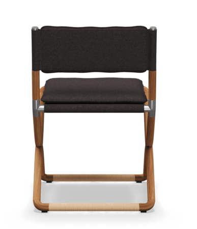 Gloster Navigator FOLDING CHAIR - Stuhl ohne Armlehne - Ground Charcoal