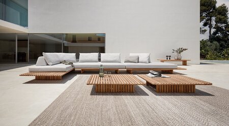 Gloster Deck 261 cm SEATING UNIT - Loungeliege
