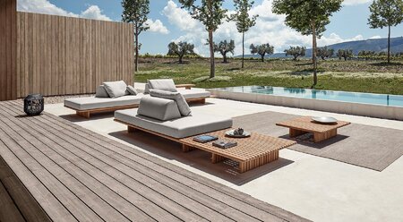 Gloster Deck COFFEE TABLE - Couchtisch