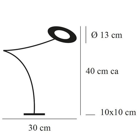 Catellani & Smith Giulietta T Led-Tischleuchte