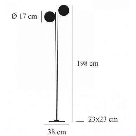 Catellani & Smith Lederam F2 Led-Stehleuchte