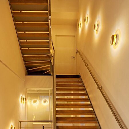 Catellani & Smith LEDERAM W LED-Wand- oder Deckenleuchte Ø 17 cm