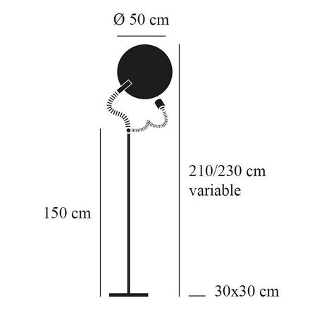 Catellani & Smith Luce d`Oro Stehleuchte