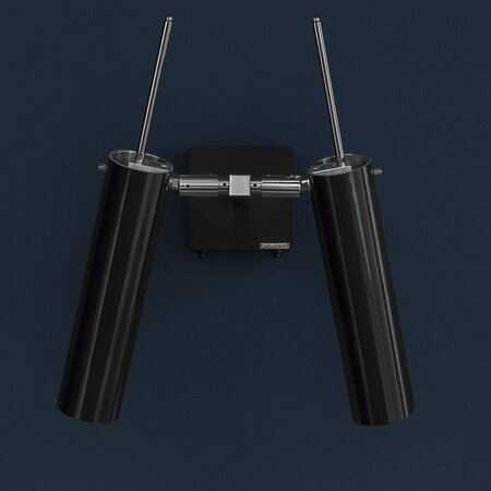 Catellani & Smith LUCENERA 503 LED Wandleuchte - Carbon Schwarz