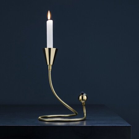 Catellani & Smith MIRACOLO Kerzenhalter Messing