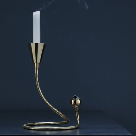 Catellani & Smith MIRACOLO Kerzenhalter Messing