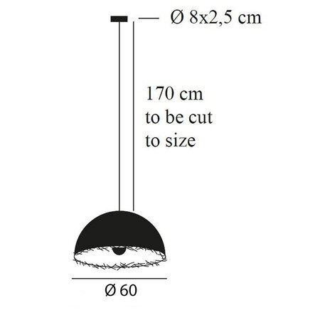Catellani & Smith POSTKRISI 0049 Pendelleuchte Ø 60 cm