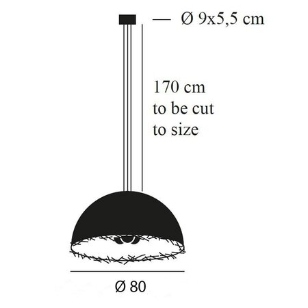 Catellani & Smith POSTKRISI 0049 Pendelleuchte Ø 80 cm