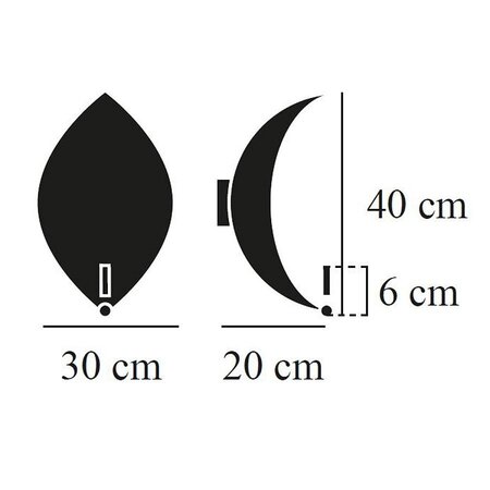 Catellani & Smith STCHU-MOON 05 LED Wandleuchte