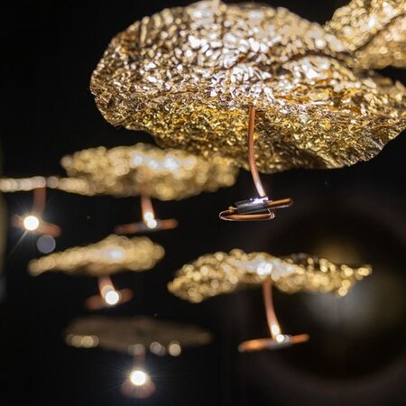 Catellani & Smith Pendelleuchte Gold Moon Chandelier