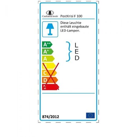 Catellani & Smith Stehleuchte Postkrisi F 100