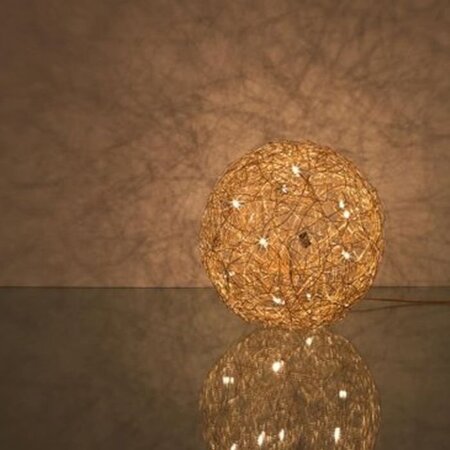 Catellani & Smith Bodenleuchte Fil de Fer F LED -  gold Ø 30 cm